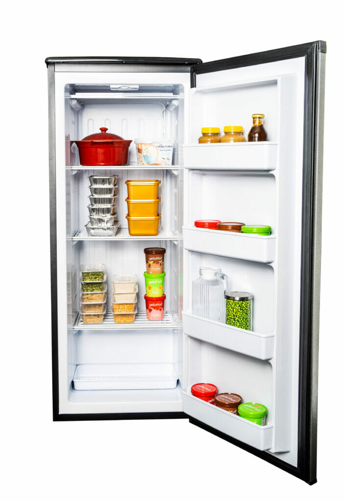 Danby Designer 8.5 cu. ft. Upright Freezer in Black - DUFM085A4TDD